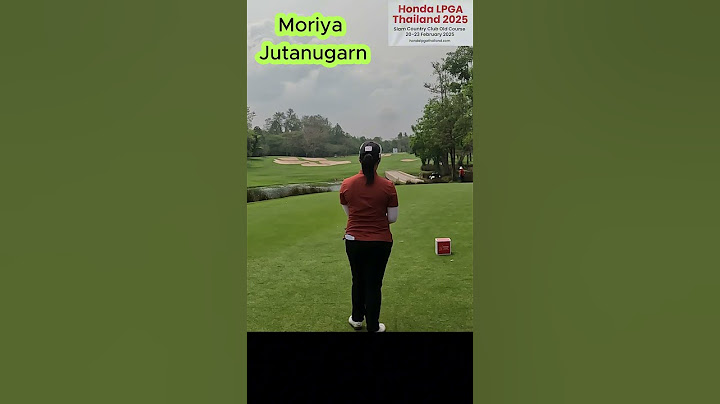 Moriya Jutanugarn  #golf #lpga #honda