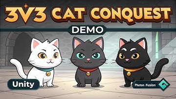 Cat Conquest: 3v3 Multiplayer Lobby Demo | Unity & Photon Fusion 2 Project Showcase