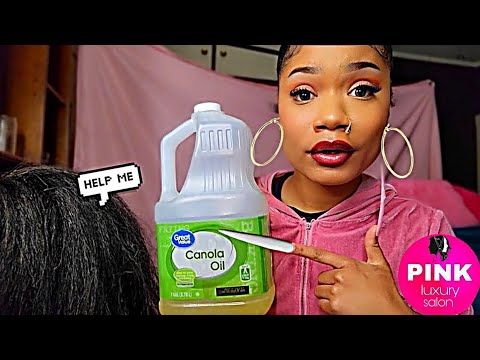 ASMR ~  Extremely Ghetto Hairstylist Ruins Your Hair ( INSTANT REGRET)