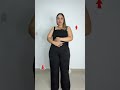 Conjunto plus size alfaiataria calça reta e blusa regata #plussize #moda #modaalfaiataria