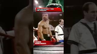 Mike Tyson Unstoppable 17 Wins Pure Dominance #boxing #miketyson