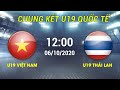 🔴 Chung Kết | Hiệp 1 | U19 Việt Nam - U19 Thái Lan | Đi Tìm Ngôi Vương Bóng Đá Trẻ ĐNA