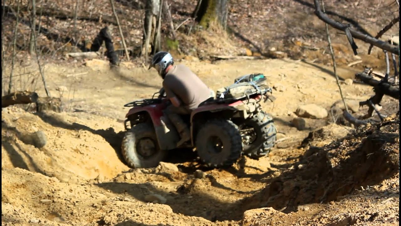 ATV Climbing A Hill On Starr Mountain YouTube