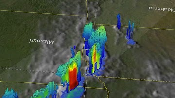 GPM Rainfall Data on Midwest Storms
