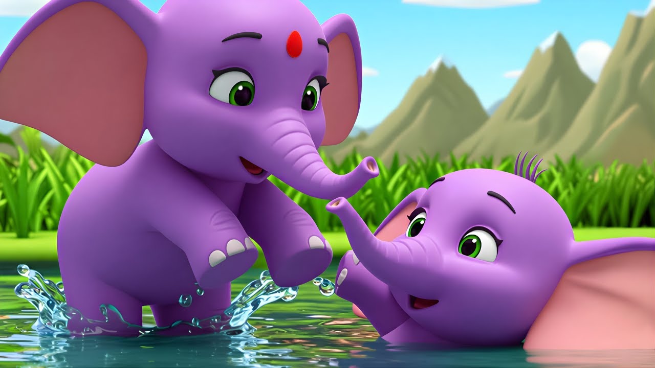 Ek Mota Hathi | एक मोटा हाथी | Do Chuhe The | Hindi Poem & Nursery Rhymes | Kids Balgeet Song