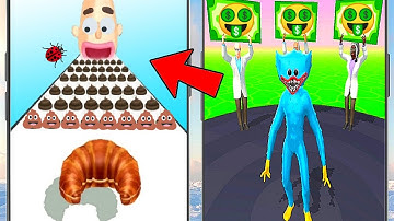 Unique Mobile Gameplay Comparison Which Android,iOS Games Is Better: Sandwich Runner OR Monsters Lab