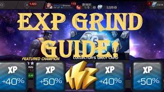 Exp Grind Guide - How to Level Up Fast in Marvel Contest of Champions! screenshot 5
