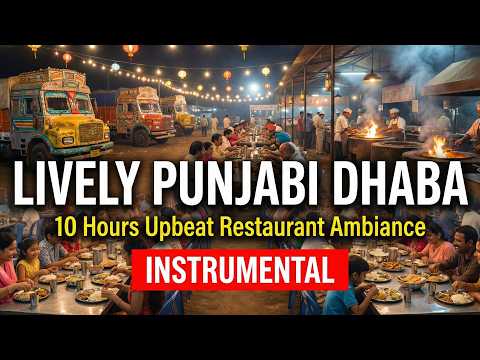 Upbeat Punjabi Restaurant Songs Bhangra Energy 12 Hours Lively Dhol Tumbi Instrumental Music