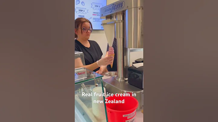 Real fruit ice cream in new Zealand #hamilton #icecream #shorts #icecreamlove #icecreamtime