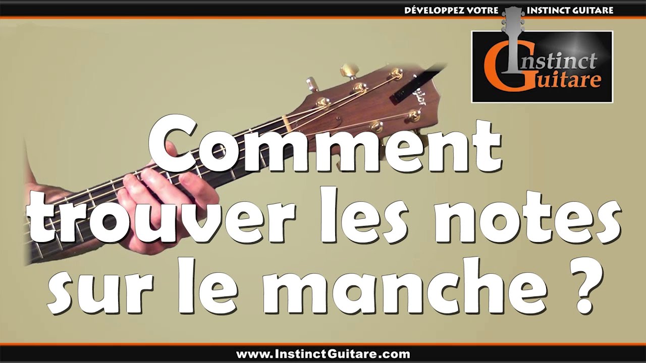 Notation des accords de guitare sur le manche : lire un accord