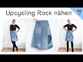 Upcycling Rock aus Jeans nähen / DIY MODE