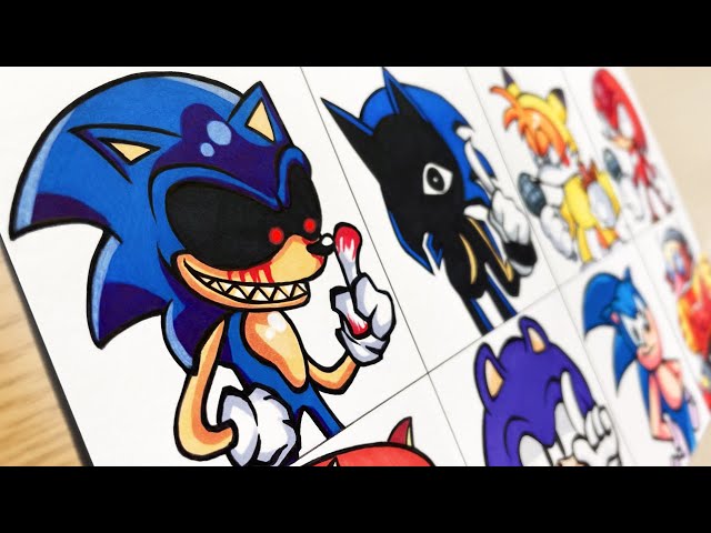 Drawing fnf sonic exe 2 full week thumb by DrawingAnimalsHowTo on DeviantArt