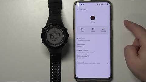 How to Enable Notifications in SUUNTO Ambit3 Peak – Allow Notification Content