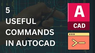 5 useful commands in AutoCAD !!