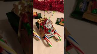 DIY Chocolate Santa Sleigh | Candy Cane Santa Sleigh