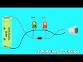 3.7v Battery Charge Use IN4007 Diodes || How To Make 3.7V Lithium Battery Charge