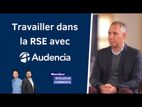 AUDENCIA : Travailler dans la RSE - 2022