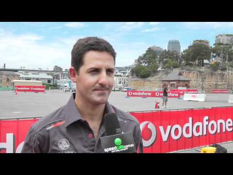 Andrew Thompson and TeamVodafone launch 2011