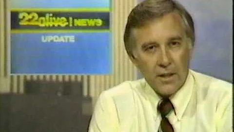 WKEF-22 - Dayton Ohio - 1984 News - Carl Day and J...
