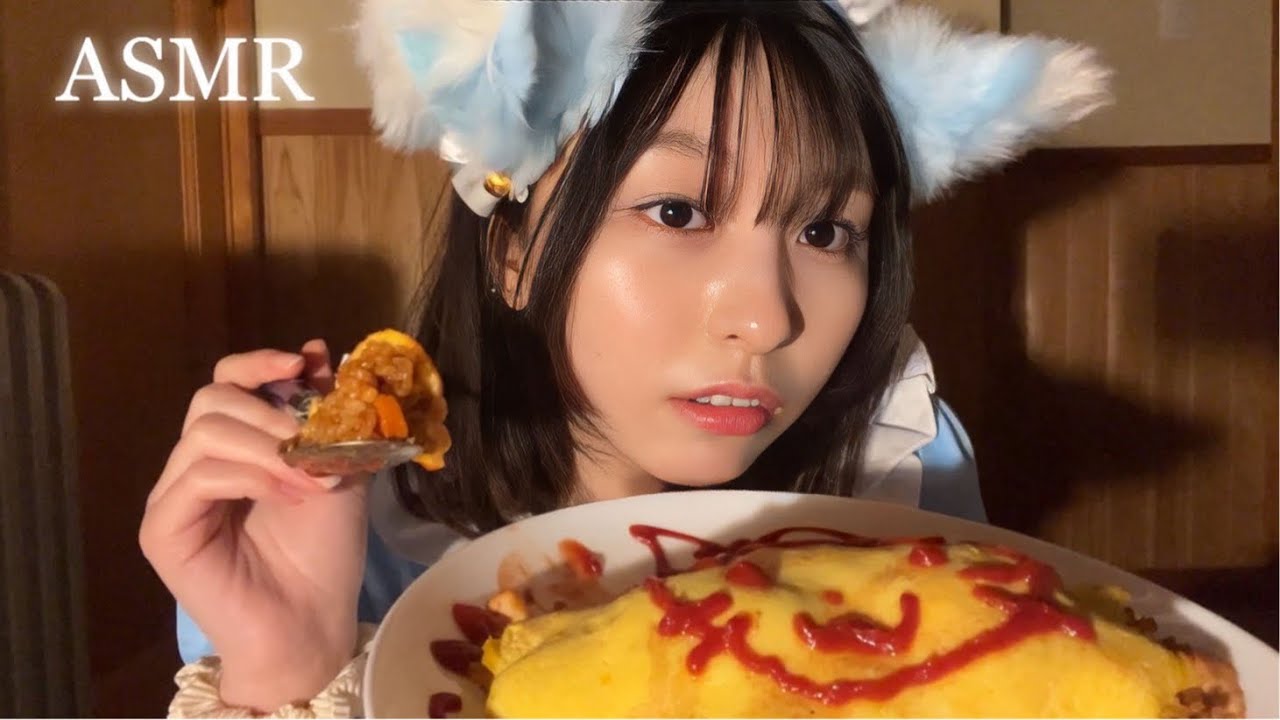 【ASMR】メイド喫茶ロールプレイ🩵🍽️（Main video. ）