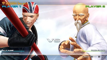 Billy Kane vs Tung Fu Rue (AI Hardest) - The King of Fighters 14 4K Gameplay - KOF14