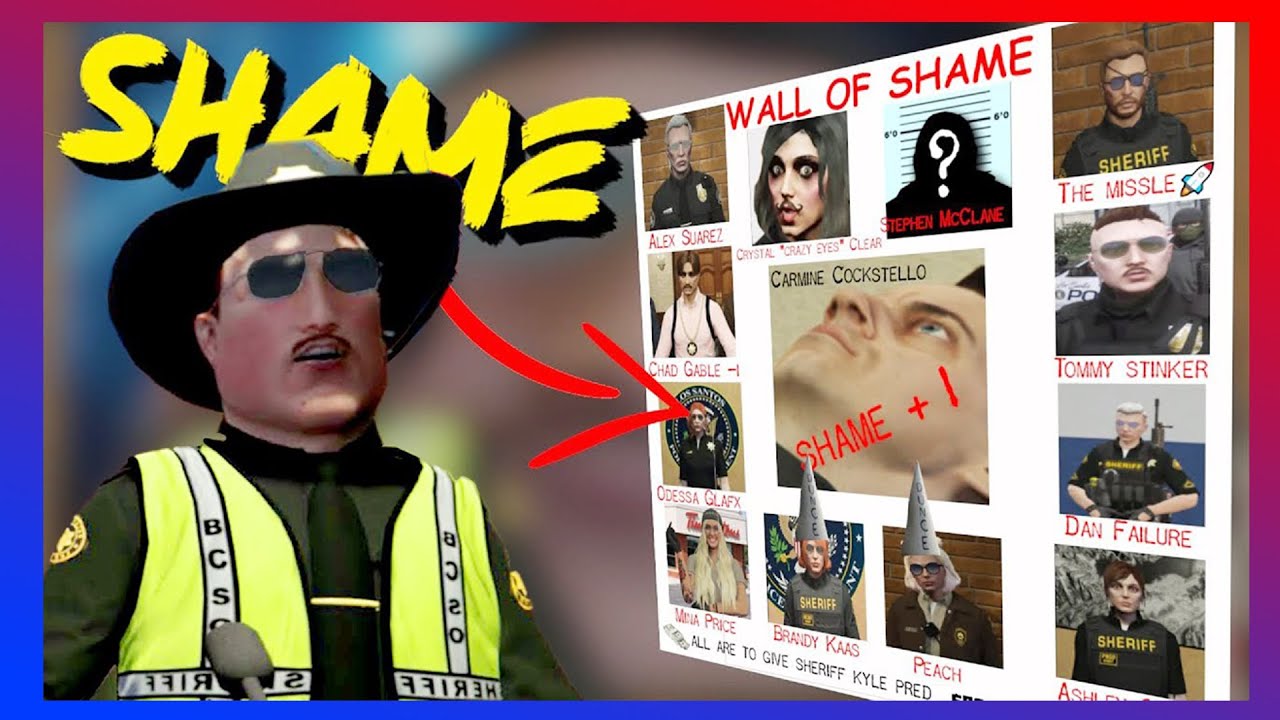 WAYNE THUNDER 27 | SHAME WALL