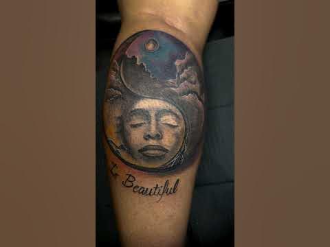  Custom Ying Yang Tattoo Design | #blacktattooart #blacktattooartist # ...