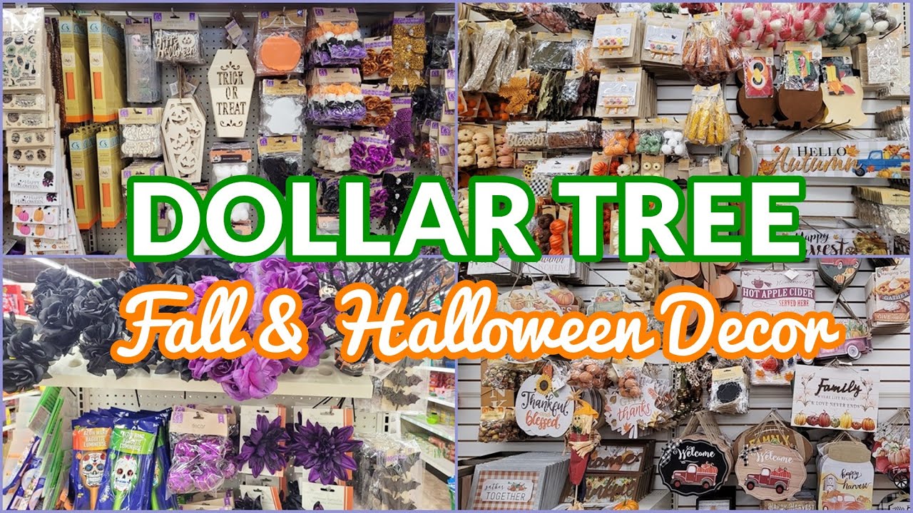 DOLLAR TREE NEW ???????????? HALLOWEEN ???????? FALL DECOR 2022 SHOP WITH ME ...