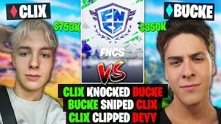 When Fortnite PROS Fight Eachother in COMP #7 | BUCKE vs CLIX!