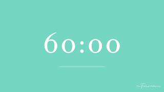 1 Hour Deep Focus Timer | Silent Study Timer | Mint