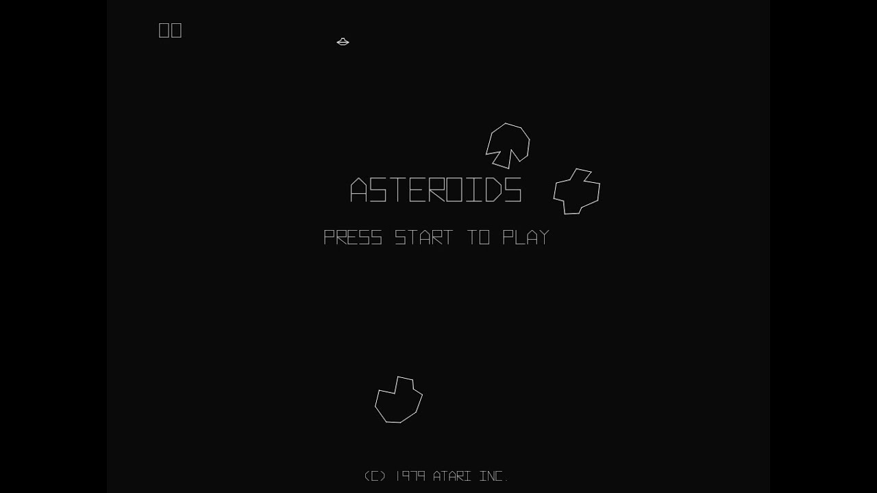Atari Asteroid Clone Game Using Pygame - YouTube