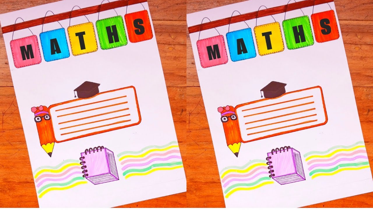 Math Front Page decoration ideas || Mathematics Project Work || Mathematics