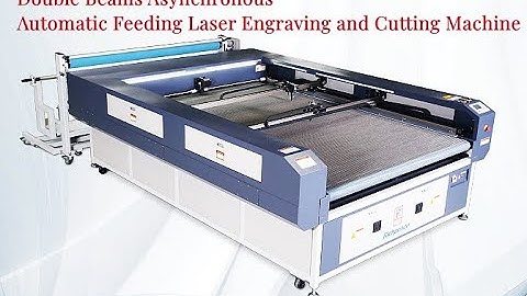 Richpeace Double Beam Asynchronous Automatic Feeding Laser Engraving and Cutting Machine