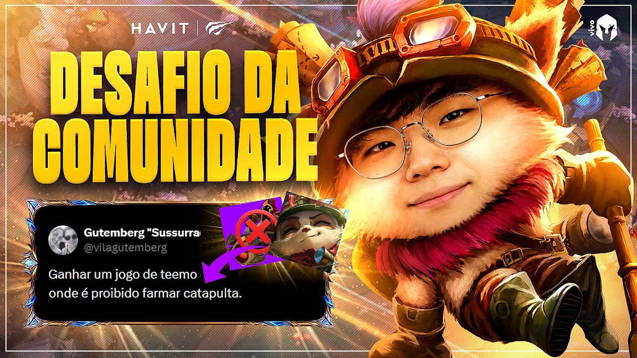 WIZER CARREGOU DE TEEMO? | Desafio by Havit