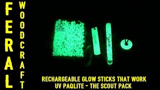 Rechargeable Glow Lights that Actually Work - UV Paqlite Review