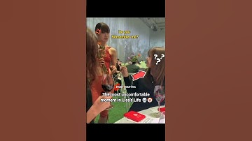 Lisa awkward moment with ex trainee 🤡 #lisa #blackpink #kpop #shorts #fyp #music #funny #viral #song