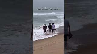 Lవర్షంలో వైజాగ్ అందాలు మరో లెవెల్ 😌 #vizag #monsoon #vizagrain #rain