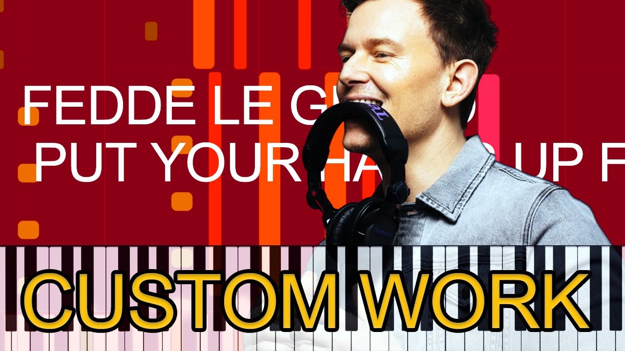 Fedde Le Grand - PUT YOUR HANDS UP FOR DETROIT (PRO MIDI FILE REMAKE) - "in the style of"