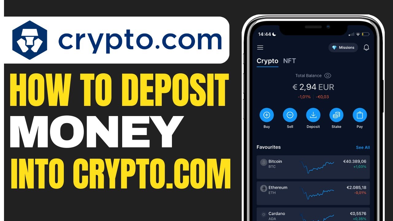 How to Deposit Money Into Crypto.com (2026)