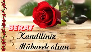 Berat Kandiliniz Mübarek Olsun🌹Berat Kandili Mesajları🌹En Yeni Kandil Mesajları🌹Kandil Mesajları