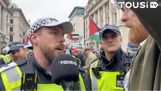 Met Police THREATEN Anti-Islamist Londoner With Arrest