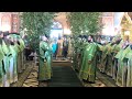 Mitropolitul Longhin - Sfânta Liturghie la Pogorârea Sfântului Duh (Mănăstirea Bănceni, 12.06.2022)