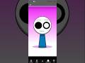 sprunki oc 0EYES0 phase 2 con @motilk1224