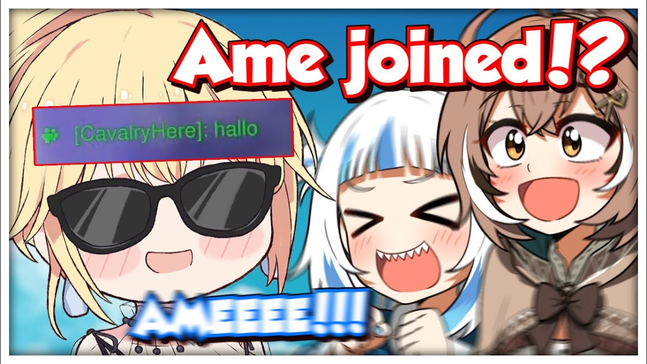 *Ame Install Overwatch*, Joined Mumei and Gura's Stream, *Uninstall*