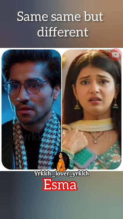 Same same but different ❤️ Yeh rishta kya kehlata hai #yrkkh #sad #same #shorts #shortvideo