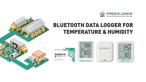 BLUETOOTH DATA LOGGER FORTEMPERATURE & HUMIDITY INTRODUCTION
