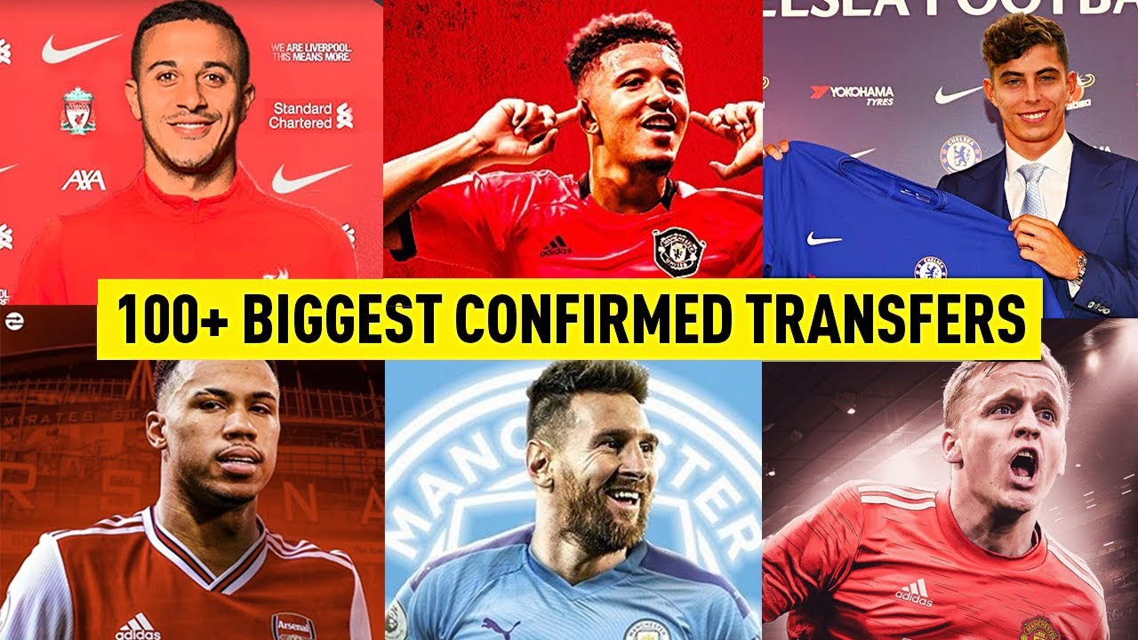 100 ALL NEW CONFIRMED TRANSFERS SUMMER 2020😱✅| HAVERTZ, MESSI, GABRIEL, SANCHO & VAN DE BEEK MAN UTD