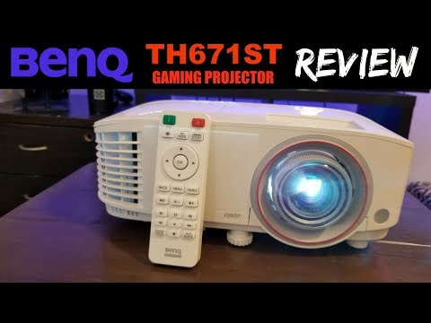 BenQ TH671ST Short throw Gaming Projector Review
