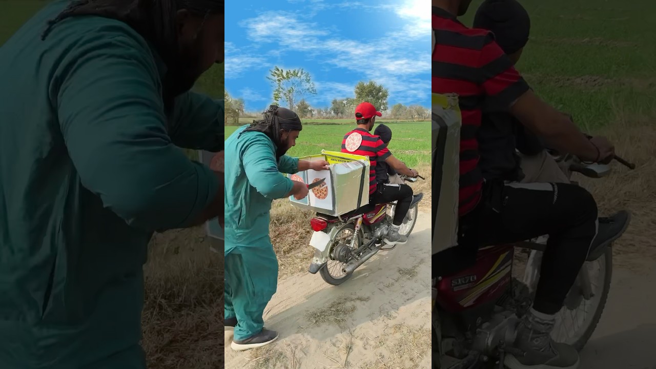 Pizza boy aur chor || garib baap aur beta 🤲🙏🤲