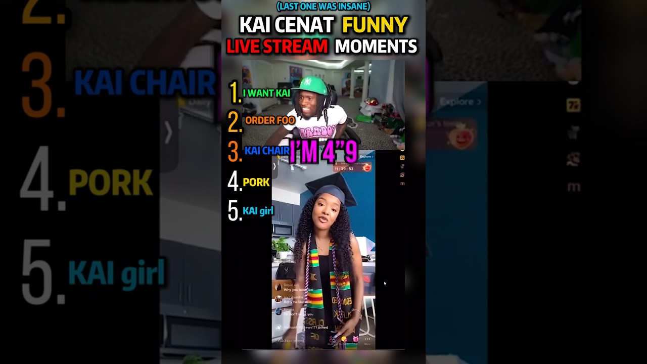 RANKING Best KAI CENAT Funny Moments EVER!😂